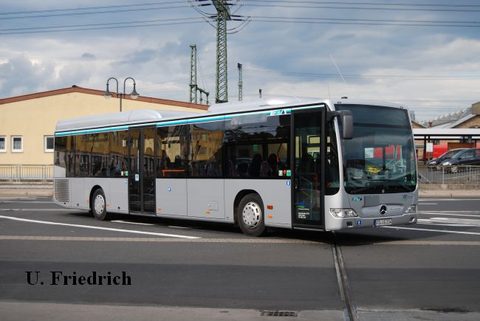 Im Juli 2012 während einer Pause am Fuldaer ZOB
