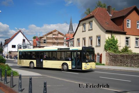 Sommer 2010 in Schlüchtern auf Linie 91 nach Ahlersbach
